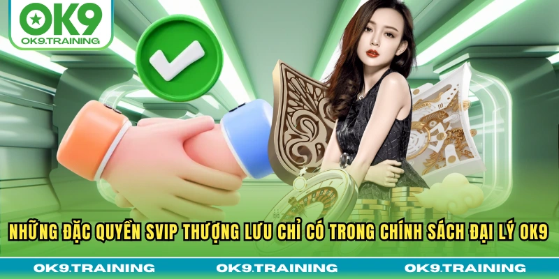 Những đặc quyền SVIP thượng lưu chỉ có trong chính sách đại lý OK9
